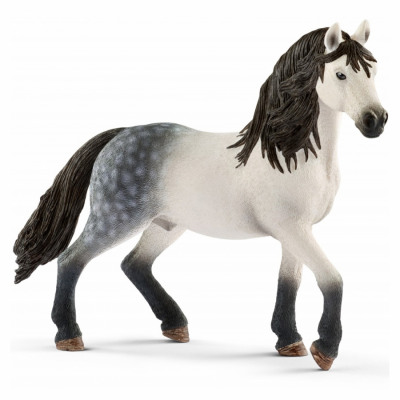 Жеребец андалузской породы фигурка лошади Schleich