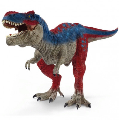 Тираннозавр Рекс красно-синий фигурка Schleich