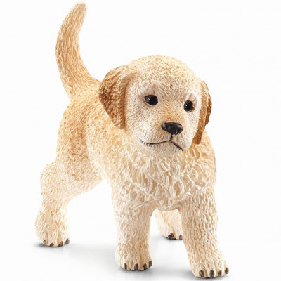 Золотистый ретривер щенок фигурка собаки Schleich